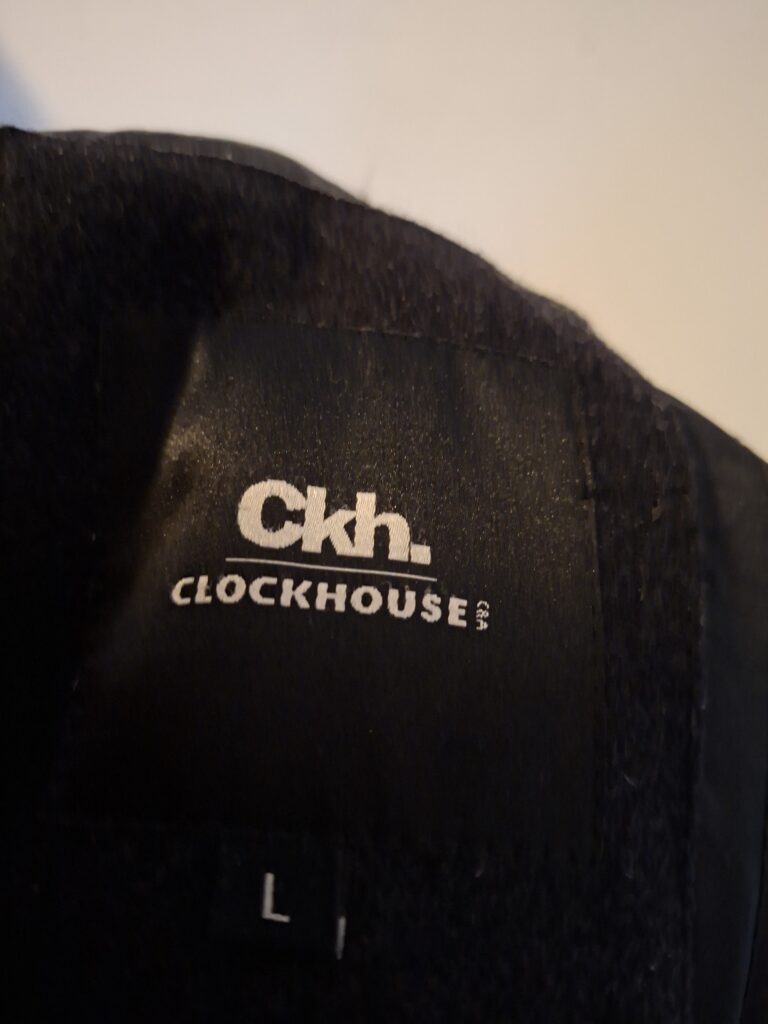 Clockhouse wollen jas / peacoat maat L