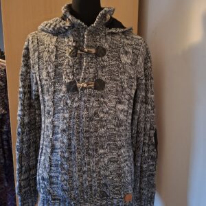 Young & Rich gebreide trui met capuchon maat L