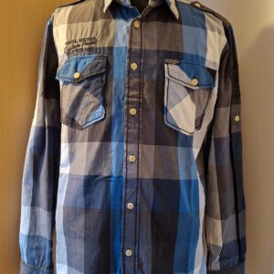 Petrol Industries geruit overhemd maat XL