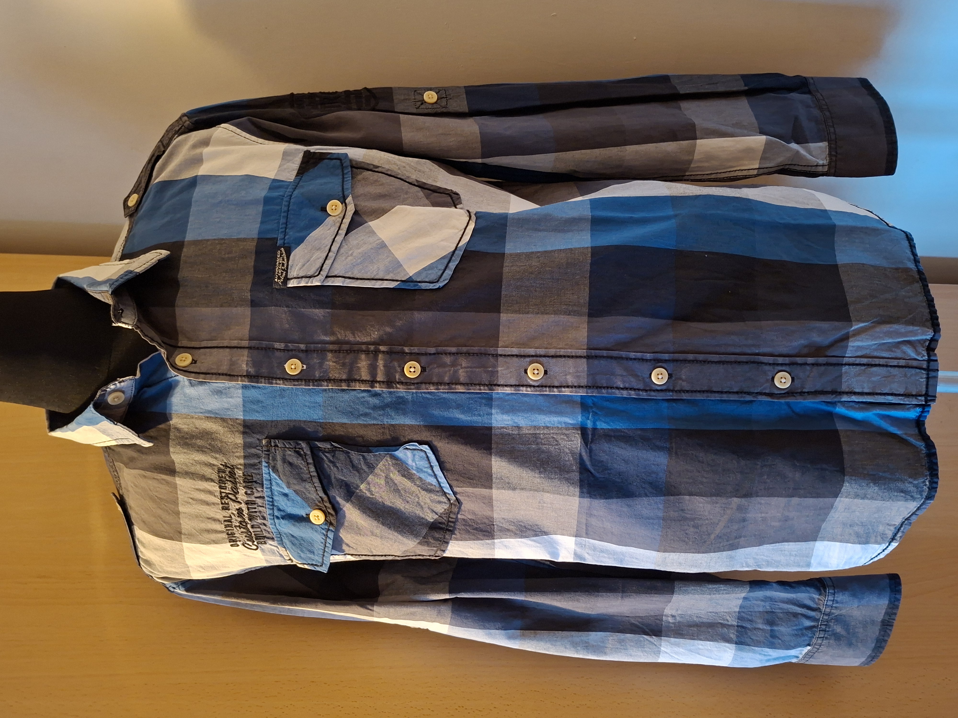 Petrol Industries geruit overhemd maat XL