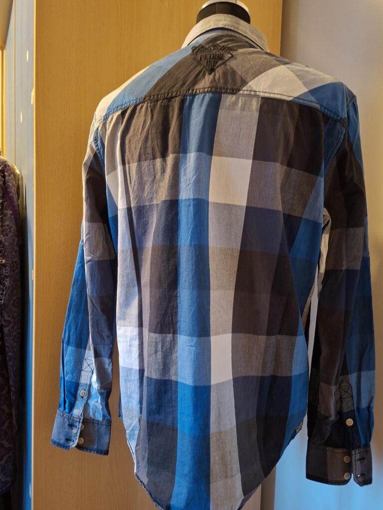 Petrol Industries geruit overhemd maat XL