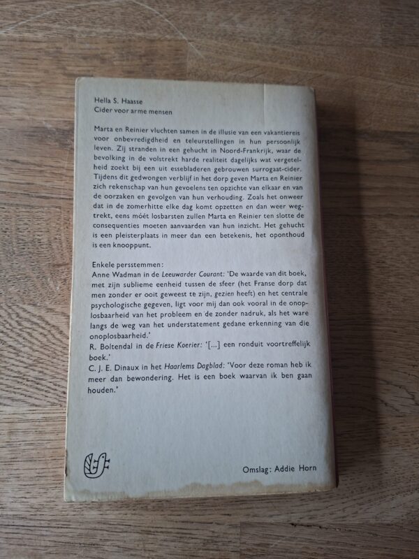 Hella S. Haasse - Cider voor arme mensen