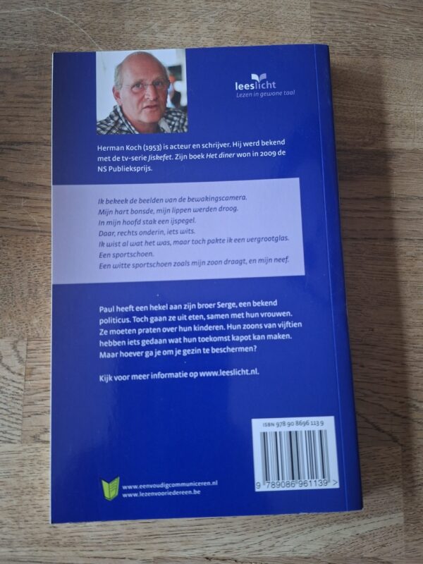 Herman Koch - Het diner (Leeslicht editie)