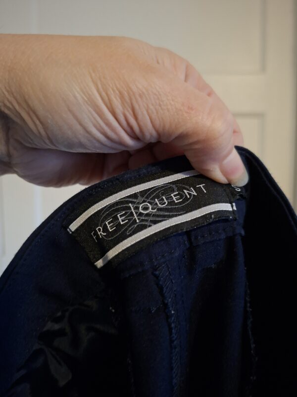 Free/Quent zwarte driekwartbroek Isabella maat S