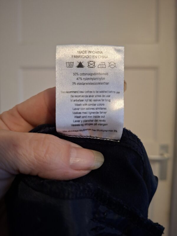 Free/Quent zwarte driekwartbroek Isabella maat S