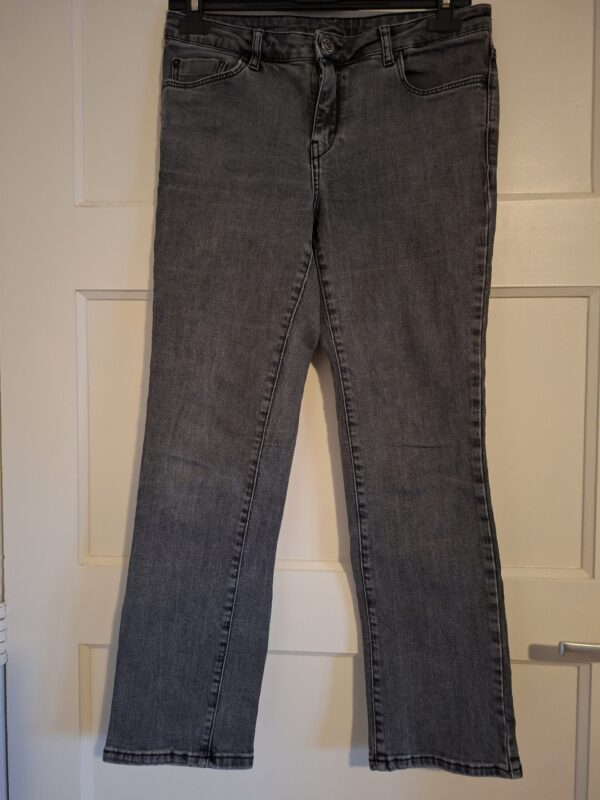 MNG Jeans grijze jeans maat 38