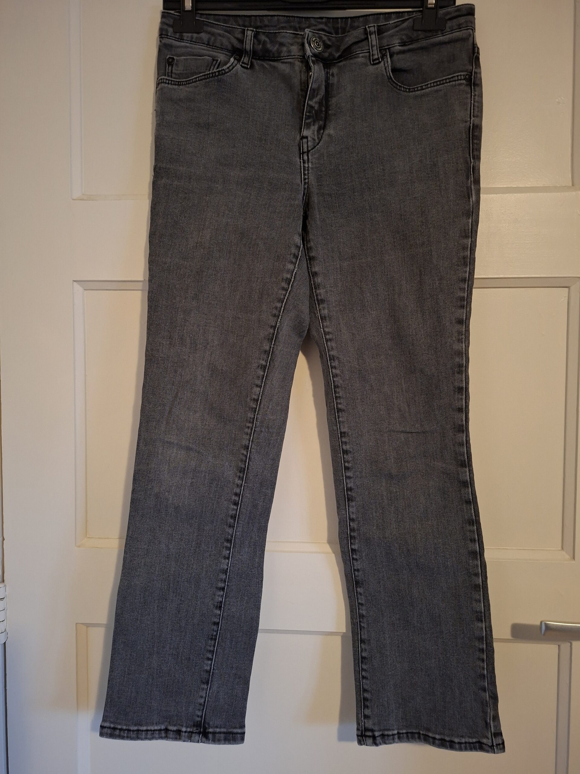 MNG Jeans grijze jeans maat 38