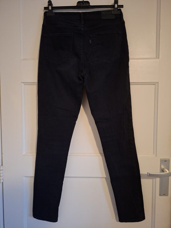 Levi's 721 high rise skinny jeans zwart maat 28