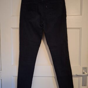 Levi's 721 high rise skinny jeans zwart maat 28