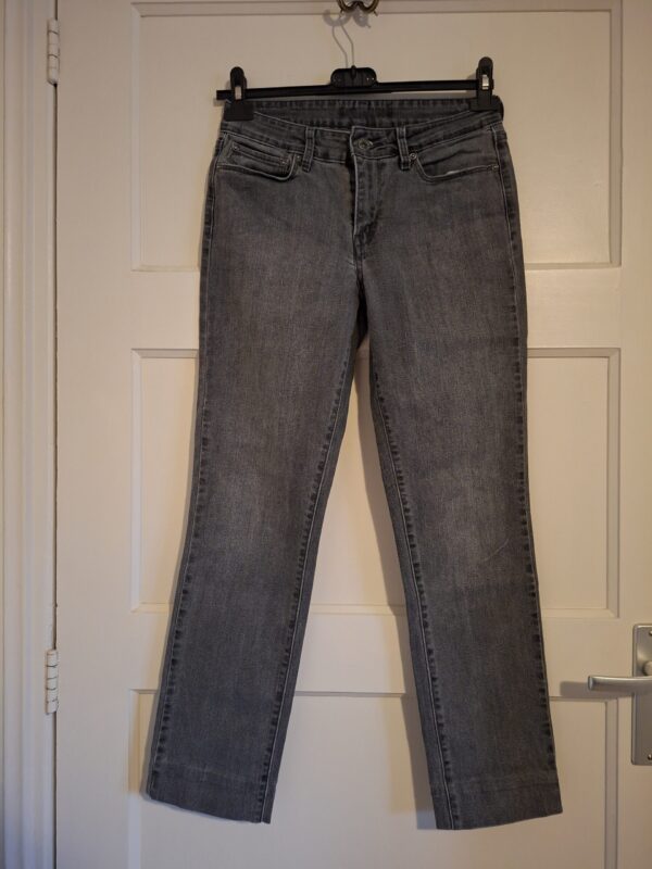 Levi's grijze jeans maat 28 (ingekort)