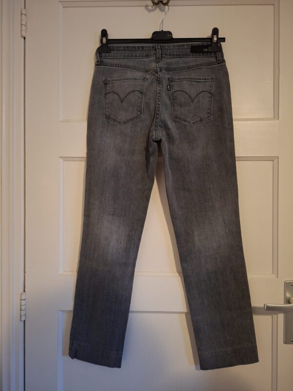 Levi's grijze jeans maat 28 (ingekort)