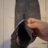 Levi's grijze jeans maat 28 (ingekort)