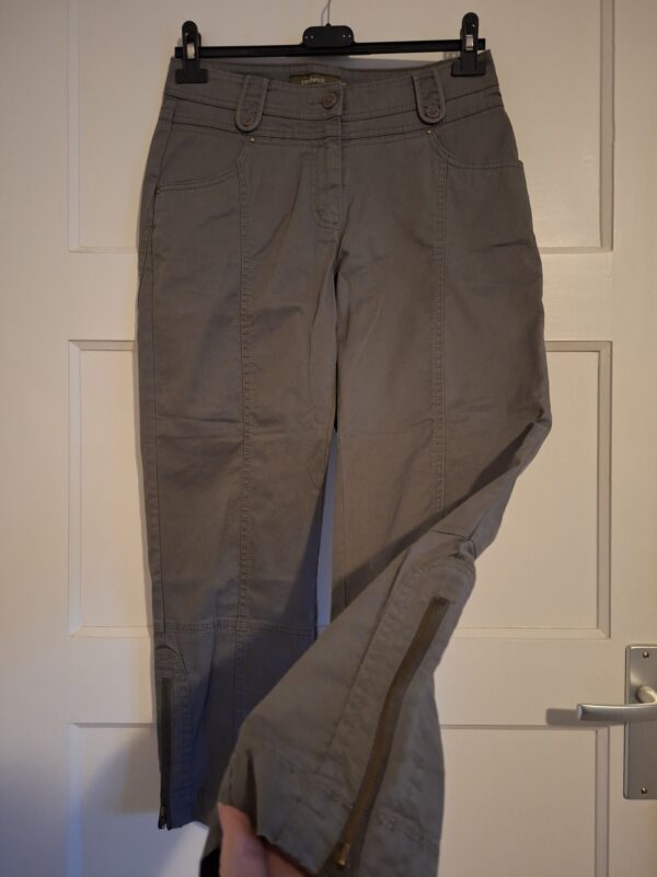 Sandwich grijze broek maat 36