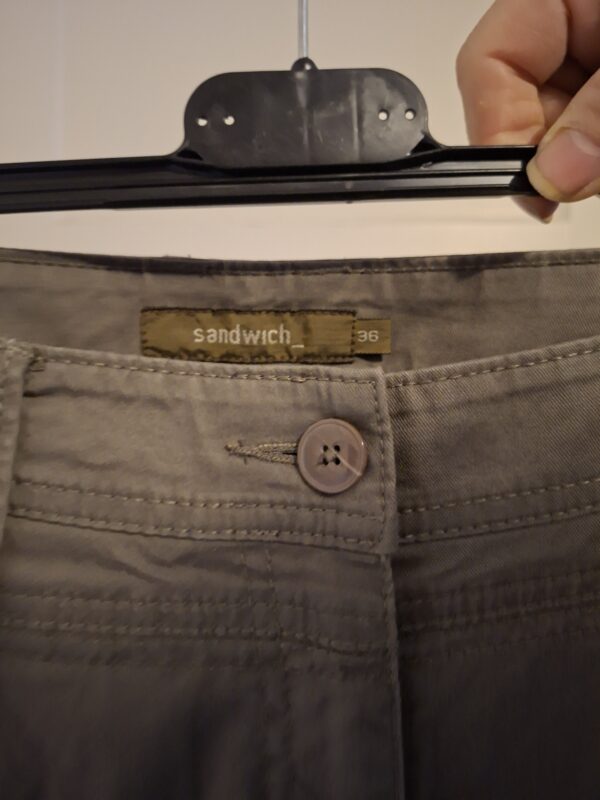 Sandwich grijze broek maat 36