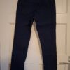 WE donkerblauwe denim broek maat 28