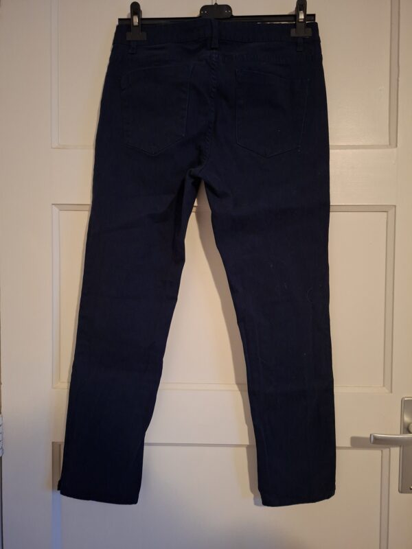 WE donkerblauwe denim broek maat 28