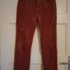 Esprit donkerrode ribbroek slim fit maat 28