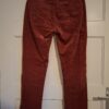 Esprit donkerrode ribbroek slim fit maat 28