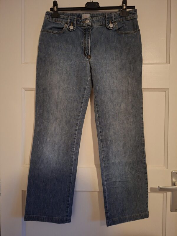 Cyrillus spijkerbroek met borduurwerk W30 L32