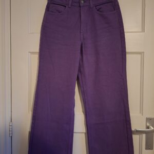 KIABI Paarse Wide Leg Broek Maat 36 - Korter Gemaakt