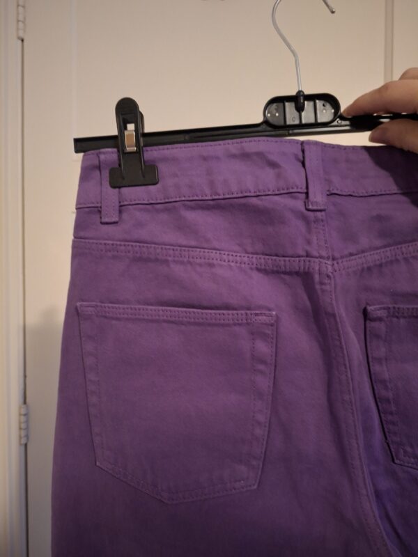 KIABI Paarse Wide Leg Broek Maat 36 - Korter Gemaakt