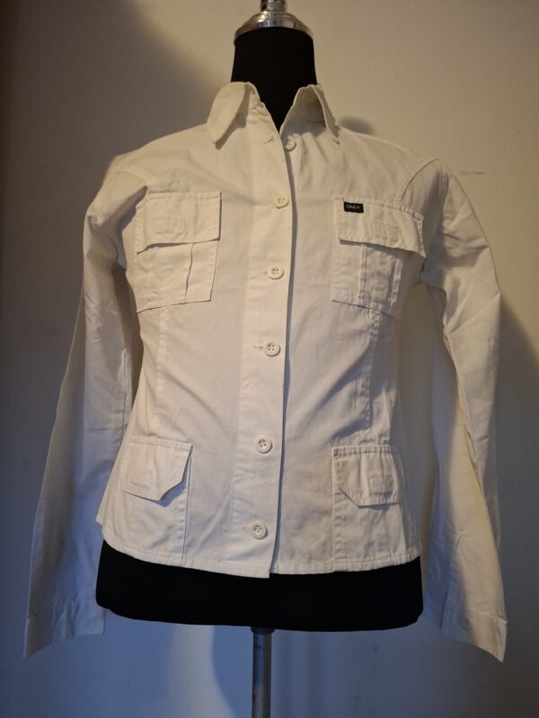 Only wit dames jasje utility style maat M