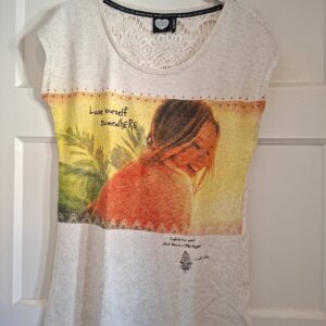 Catwalk Junkie dames T-shirt Lose yourself somewhere maat L