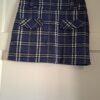 Pescara dames minirok Schots ruit blauw maat 36