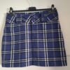 Pescara dames minirok Schots ruit blauw maat 36