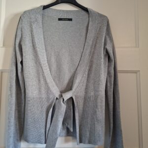 Vero Moda dames vest grijs met strik maat M