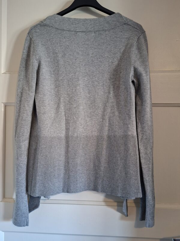 Vero Moda dames vest grijs met strik maat M