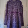 20260131_140118 DIDI dames tuniek paars grijs met gouden details maat S NIEUW