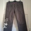 20260131_140348 XX by Mexx dames jeans grijs met graffiti print maat 38
