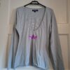Lake Side Young dames longsleeve Victorian Art girl grijs maat M