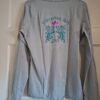 Lake Side Young dames longsleeve Victorian Art girl grijs maat M