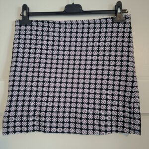 HEMA dames minirok zwart met sterren maat S