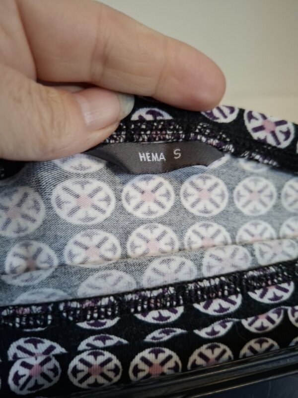 HEMA dames minirok zwart met sterren maat S