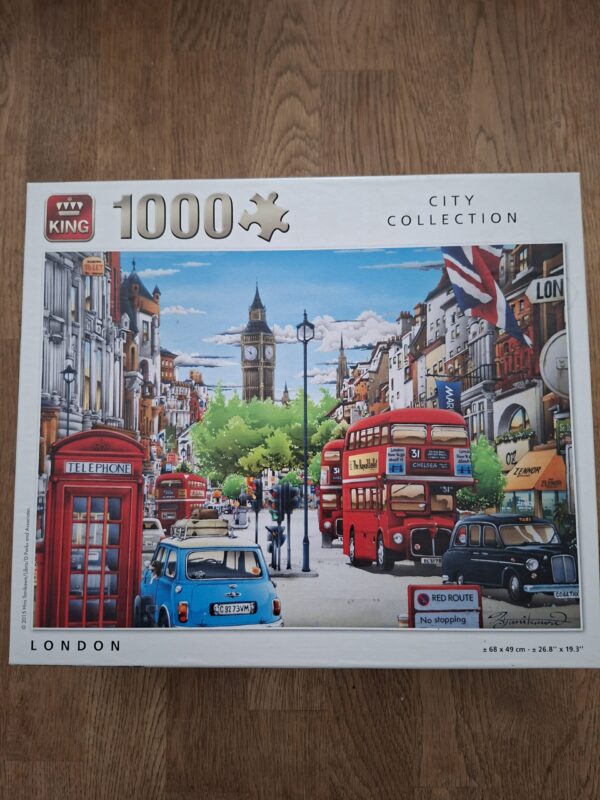 King Puzzel 1000 stukjes - London (City Collection)