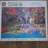 King Puzzel 1000 stukjes - Tat Kuang Si Waterfalls, Laos (Landscape Collection)