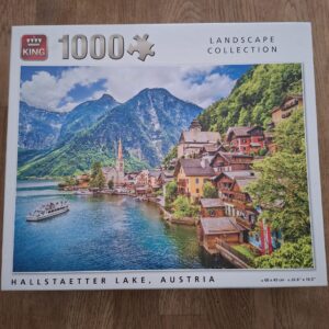 King Puzzel 1000 stukjes - Hallstaetter Lake, Austria (Landscape Collection)