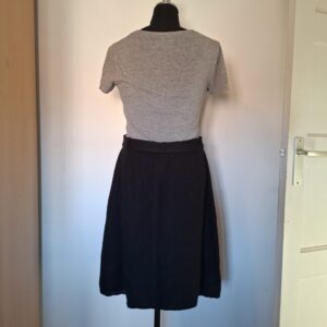 BPC Bonprix Collection zwarte ribgebreide rok maat 48/50