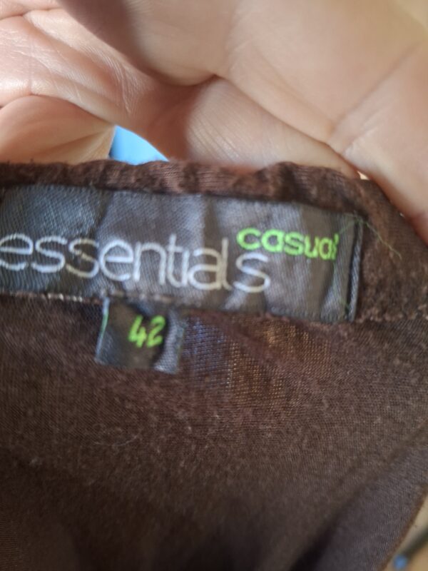 Essentials Casual lange rok met lagen - Maat 42