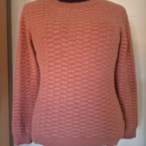 KaPucino super zachte roze trui maat S