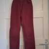 Pepperts chino bordeaux elastische band jongens 146