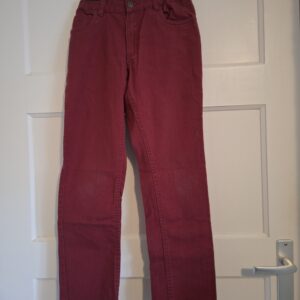 Pepperts chino bordeaux elastische band jongens 146