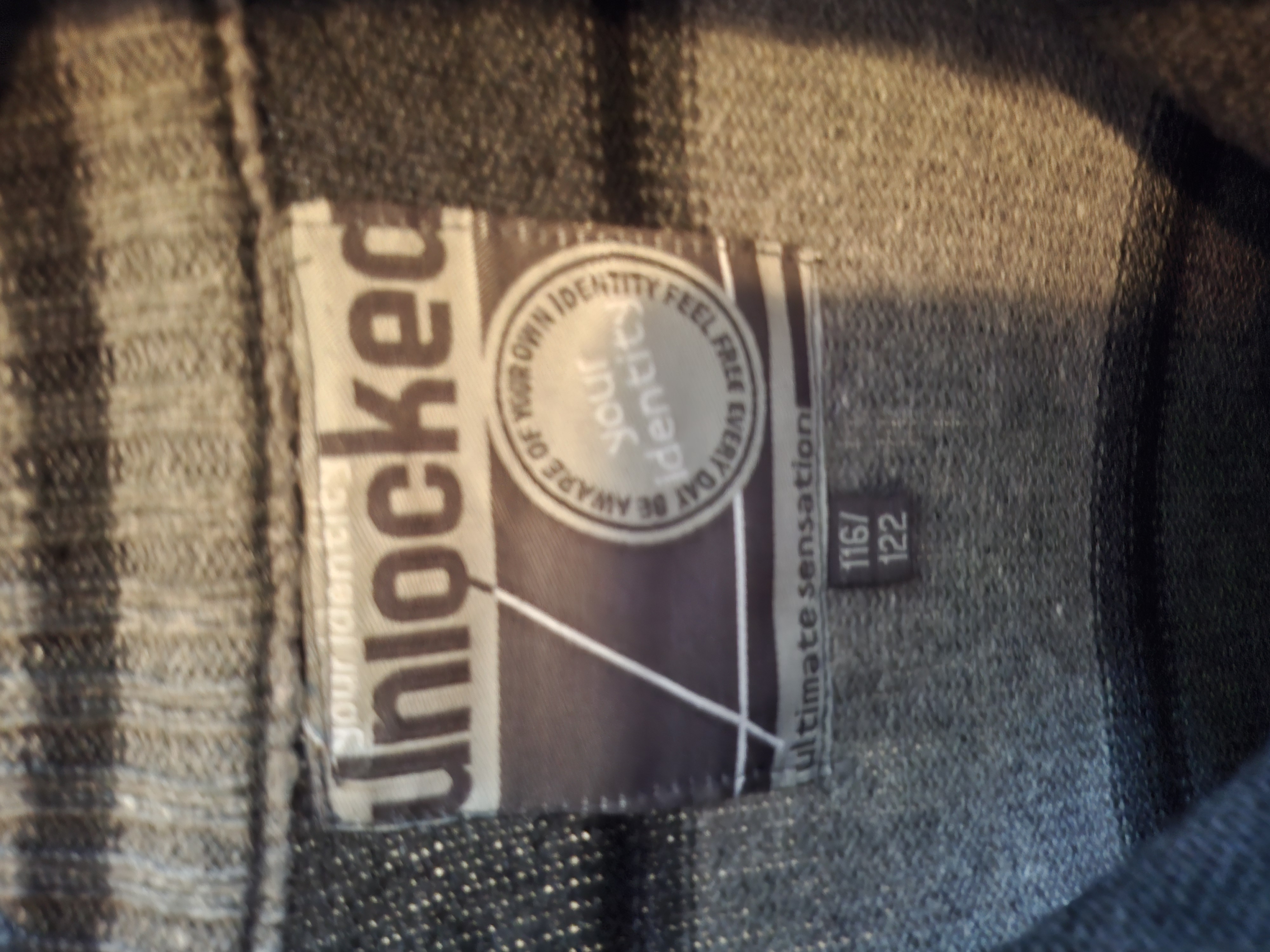 Unlocked vest set 2 stuks grijs bruin jongens 116/122