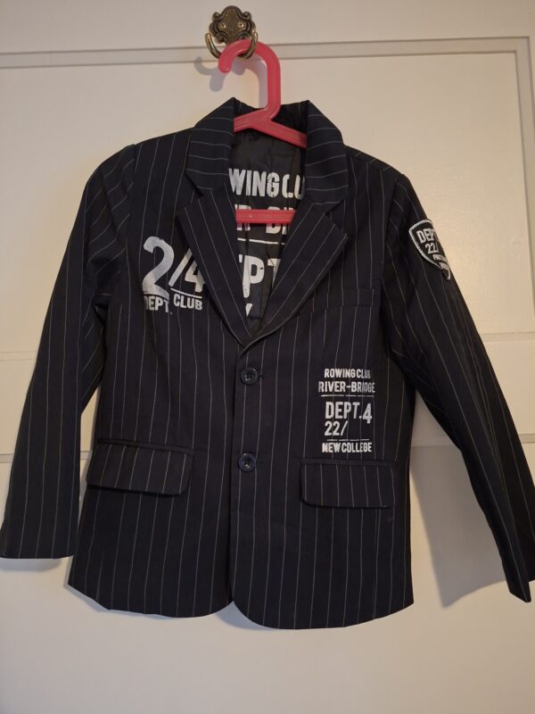 Special Collection jasje krijtstreep Brooklyn jongens 116/122