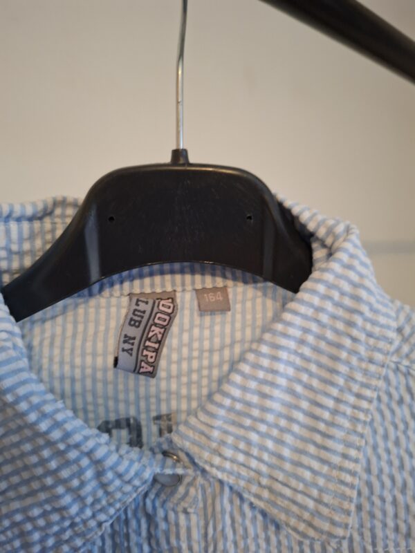 Hookapi blouse geruit Long Island Hamptons 164