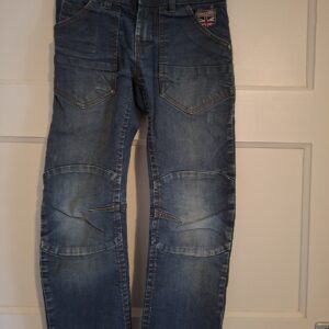 Unlocked spijkerbroek London City patch jongens 128