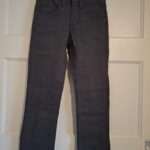 Unlocked broek grijs denim jongens 128